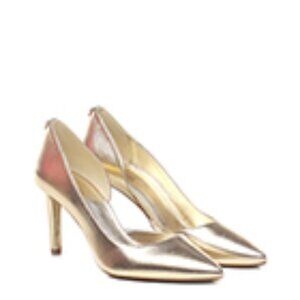 MICHAEL KORS Decolletè Gold NWOB Womens Size 9 Office career formal